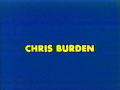 クリス・バーデン『TVコマーシャル　1973-77』